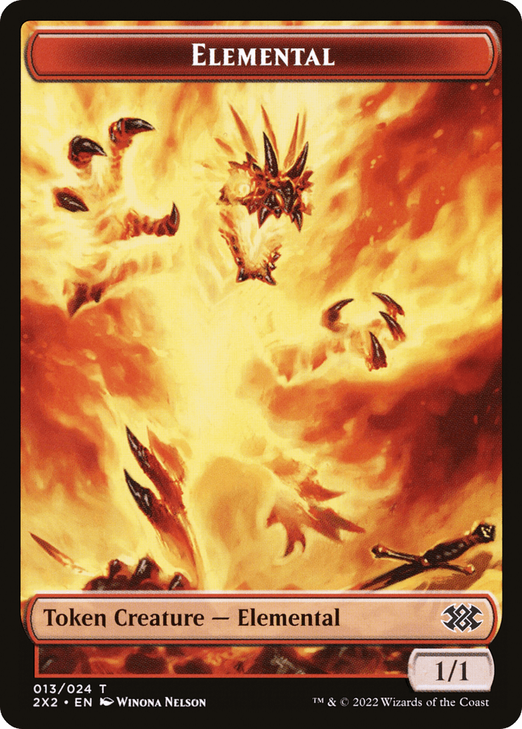 Elemental (T2X2-013) - Double Masters 2022 Tokens Foil
