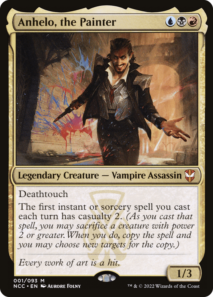 Anhelo, the Painter [Streets of New Capenna Commander] Foil