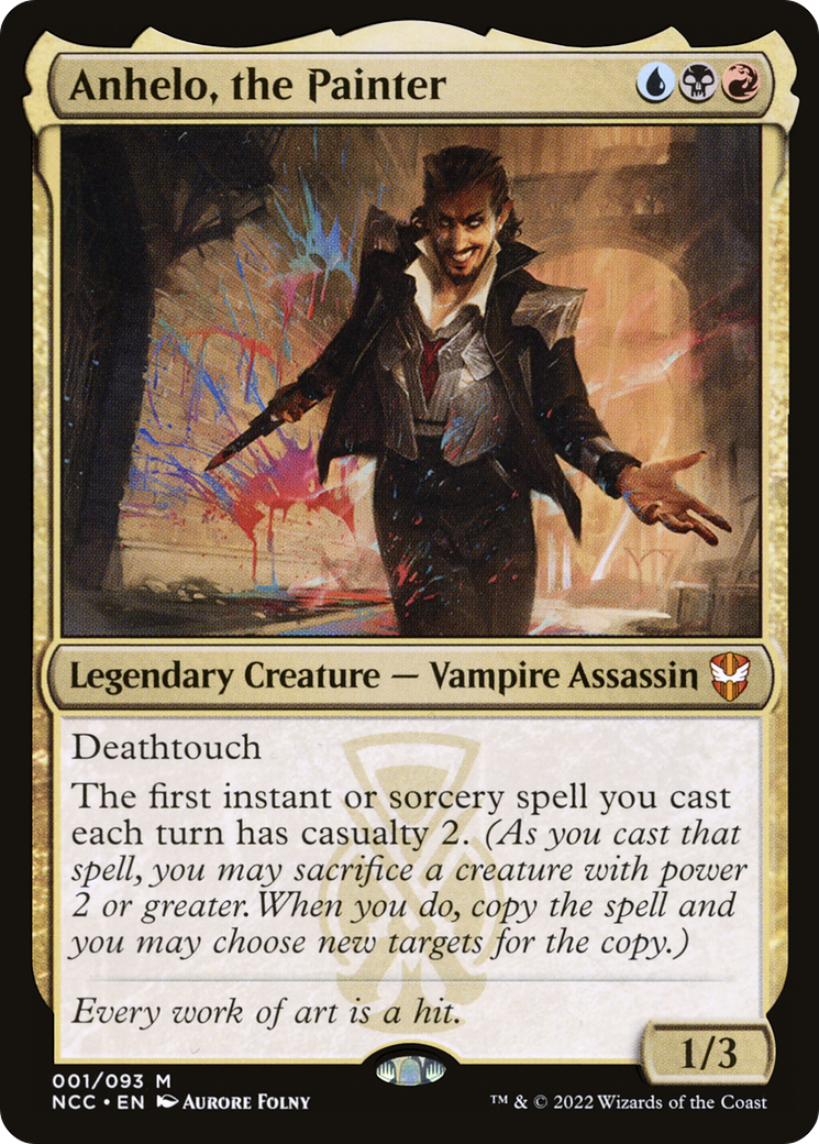 Anhelo, the Painter [Streets of New Capenna Commander] Foil