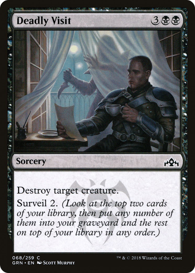 Deadly Visit [Guilds of Ravnica] Foil
