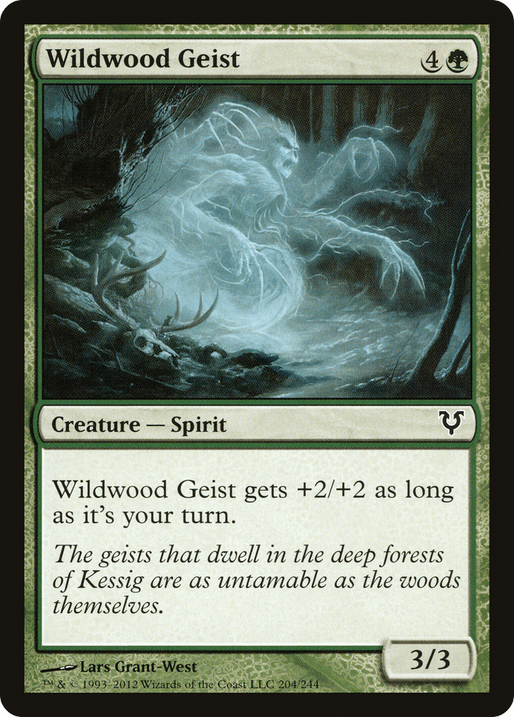 Wildwood Geist [Avacyn Restored] Foil