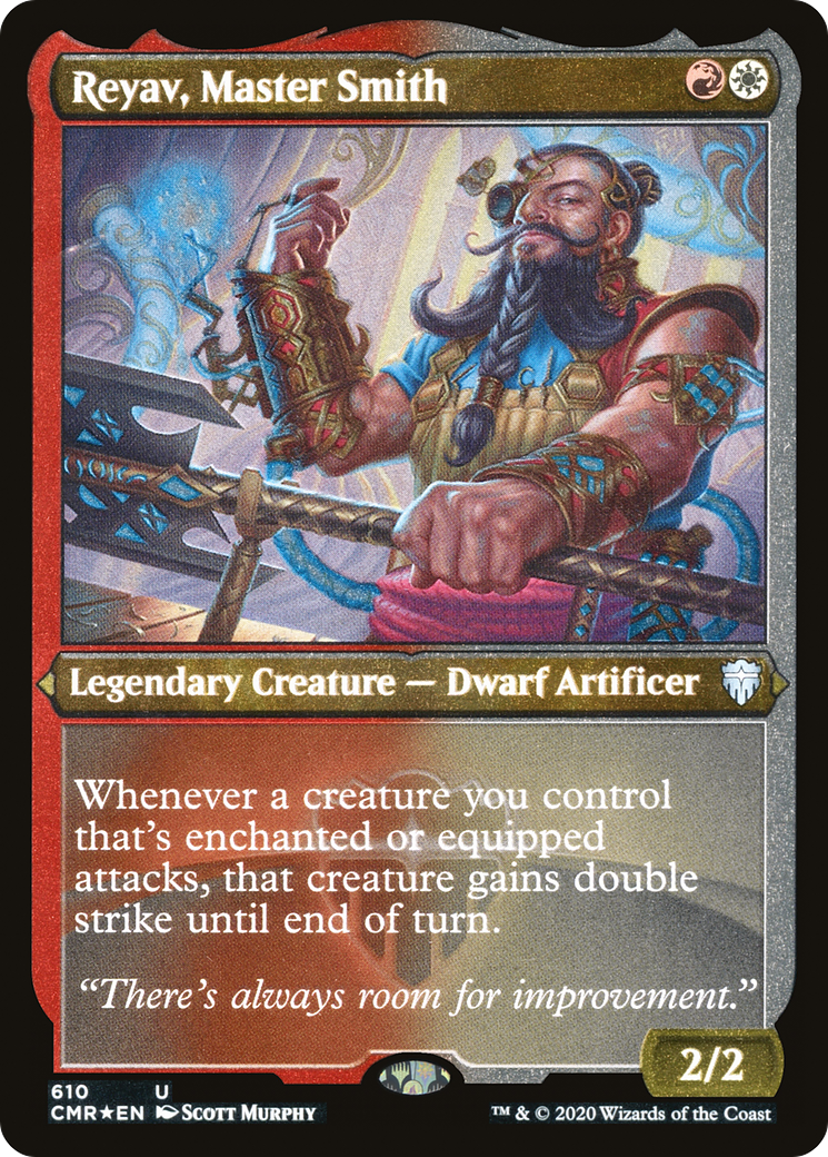 Reyav, Master Smith (610) [Commander Legends]  Foil