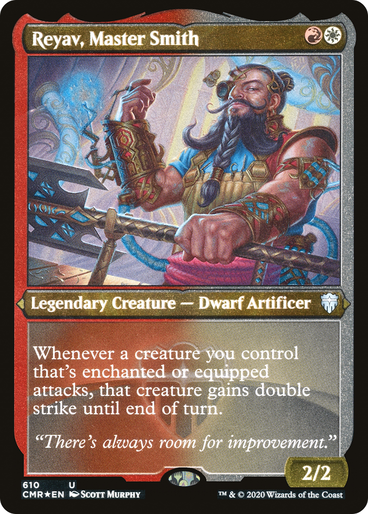 Reyav, Master Smith (610) [Commander Legends]  Foil