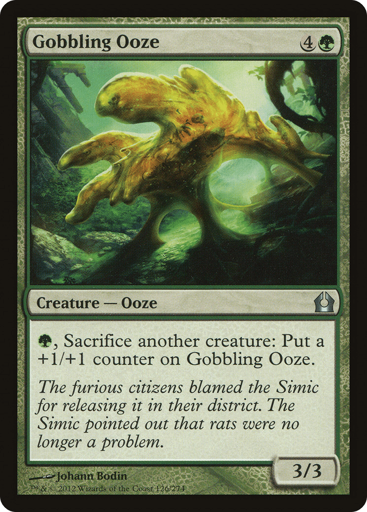 Gobbling Ooze [Return to Ravnica] Foil