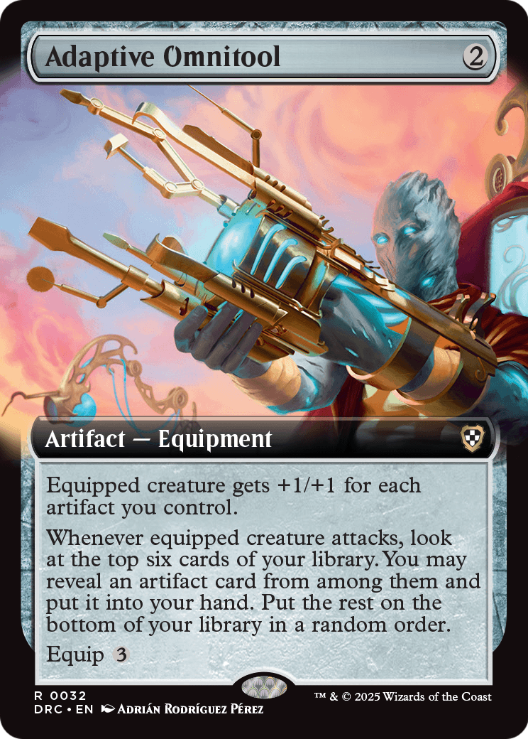 Adaptive Omnitool (Extended Art) (-032) [Commander: Aetherdrift]