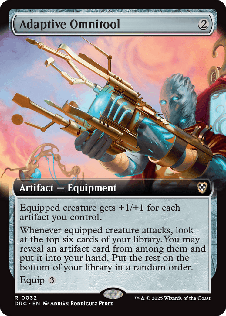 Adaptive Omnitool (Extended Art) (-032) [Commander: Aetherdrift]