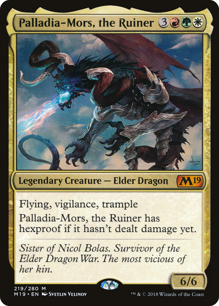 Palladia-Mors, the Ruiner [Core Set 2019] Foil