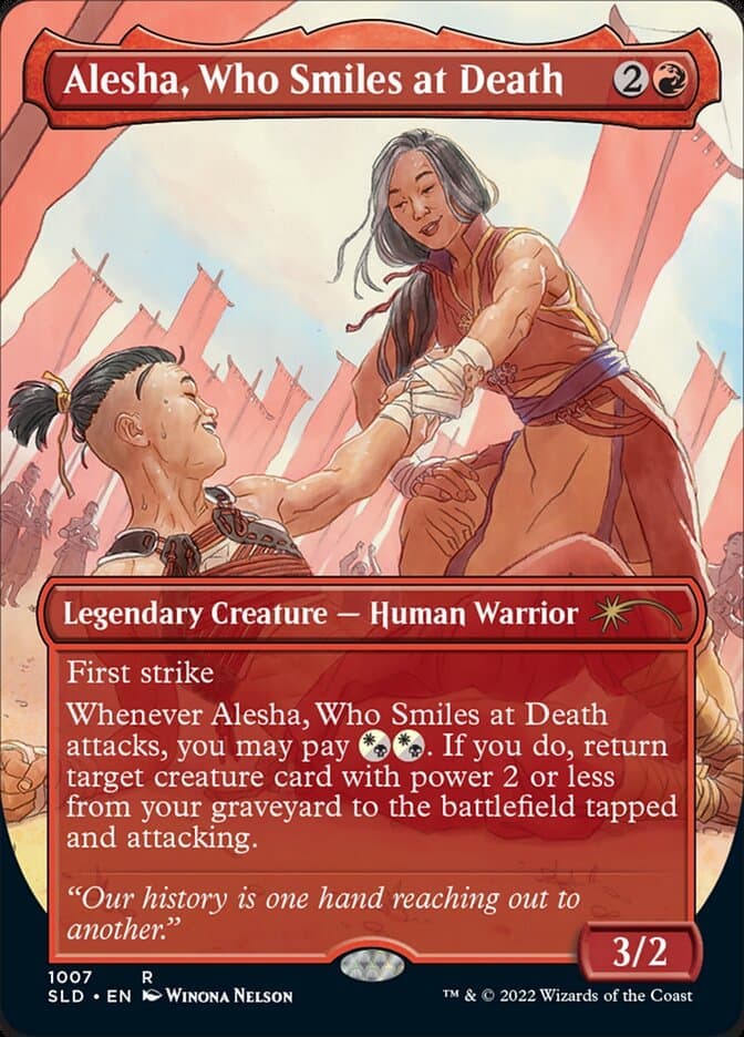 Alesha, Who Smiles at Death [Secret Lair Drop Series] Foil
