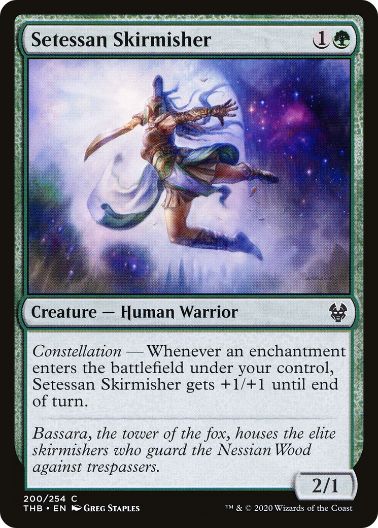 Setessan Skirmisher [Theros Beyond Death] Foil