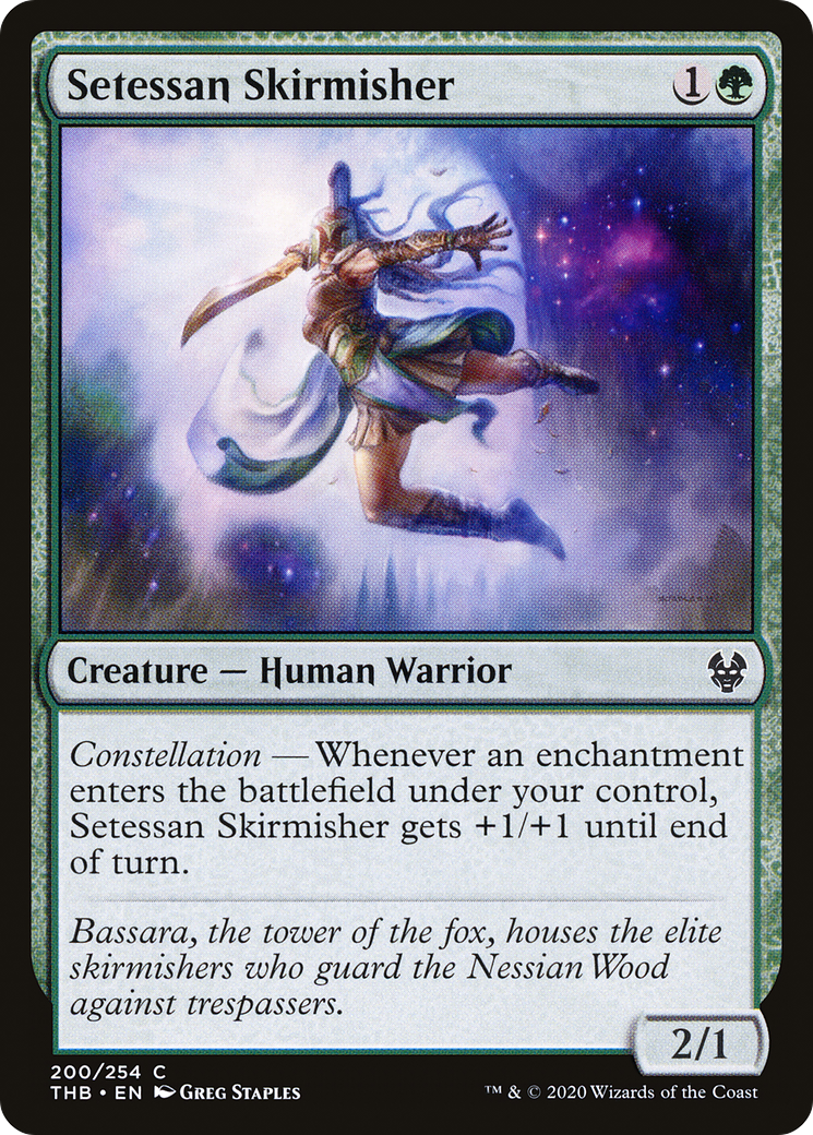 Setessan Skirmisher [Theros Beyond Death] Foil