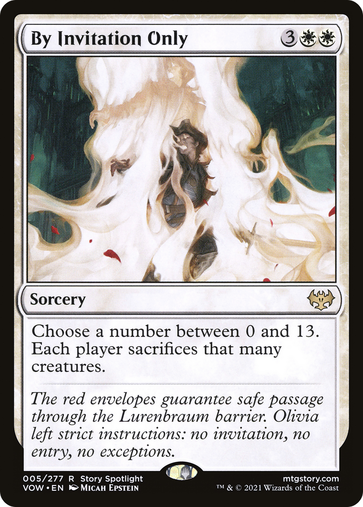 By Invitation Only [Innistrad: Crimson Vow] Foil