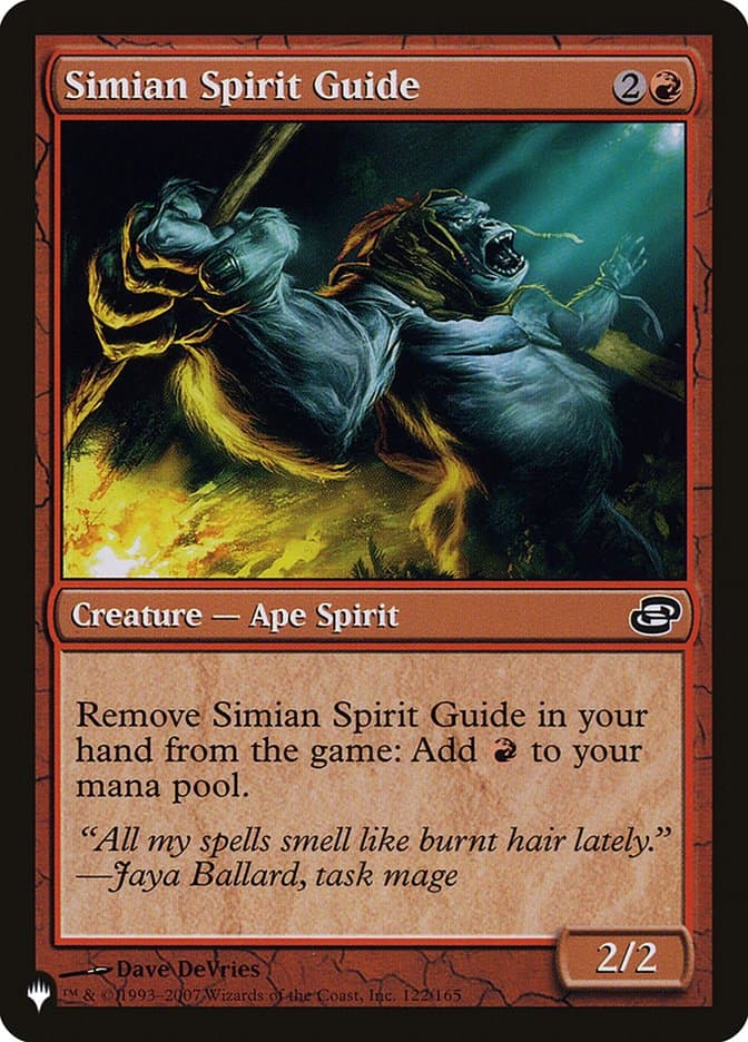 Simian Spirit Guide |  (PLC-122) [The List]