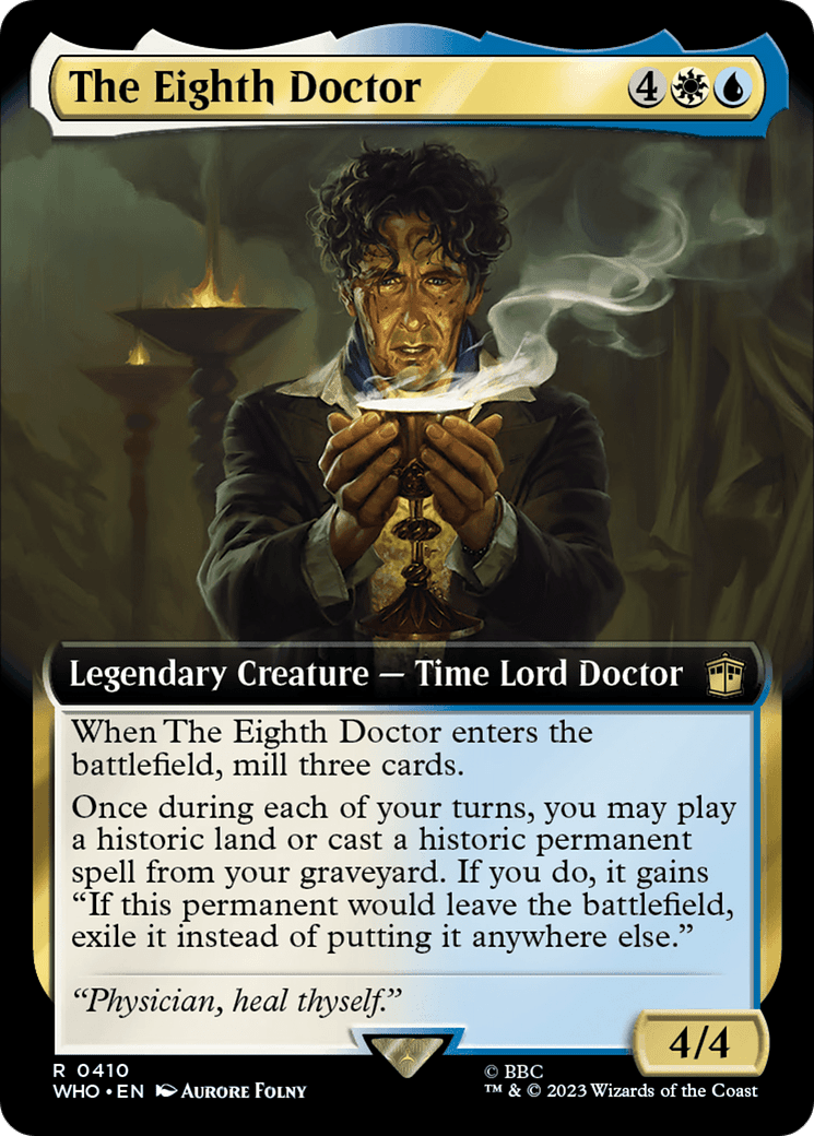 The Eighth Doctor (Extended Art) [Doctor Who] Foil