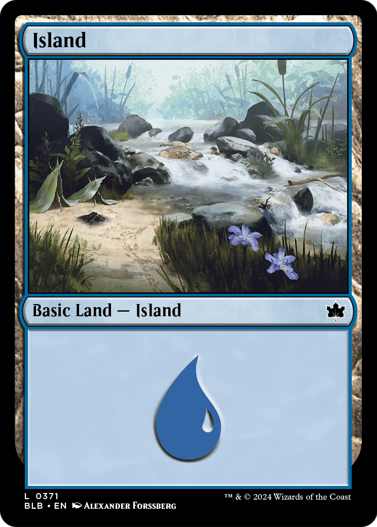 Island (0371) [Bloomburrow] Foil