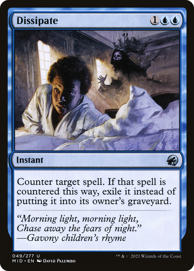 Dissipate [Innistrad: Midnight Hunt] Foil
