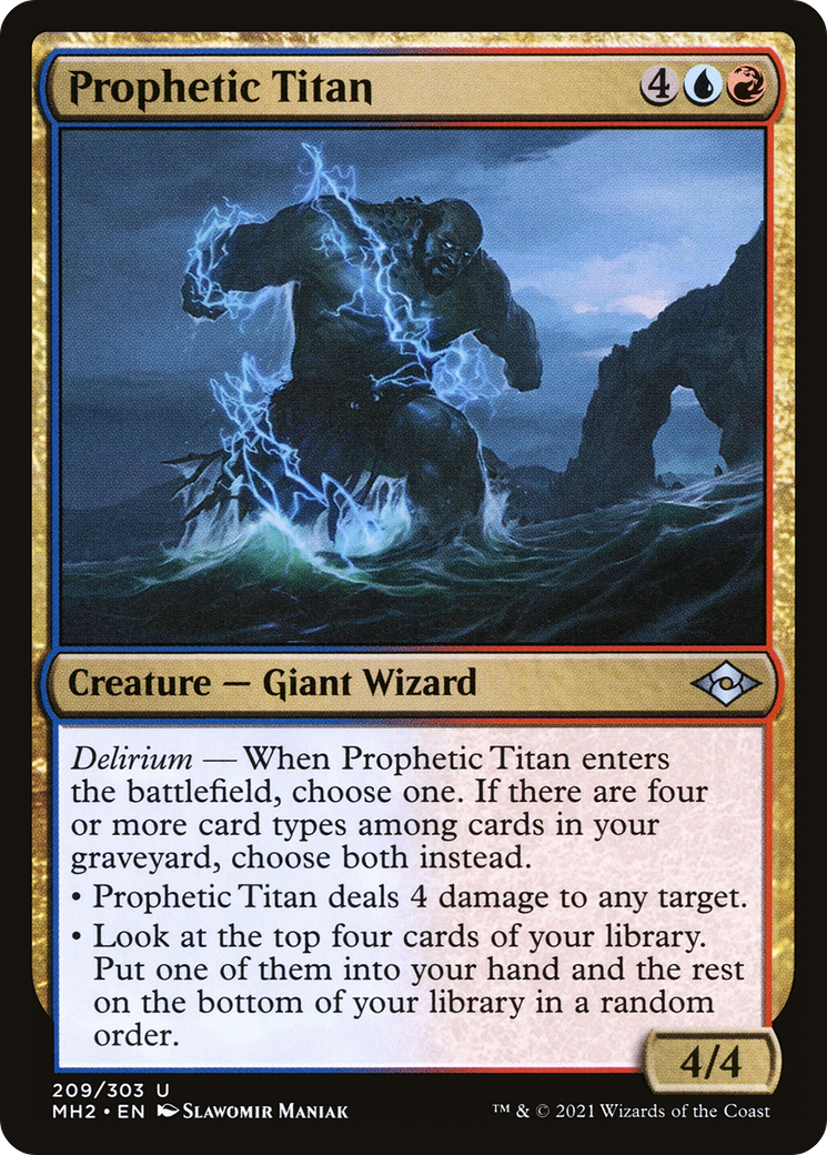 Prophetic Titan [Modern Horizons 2] Foil