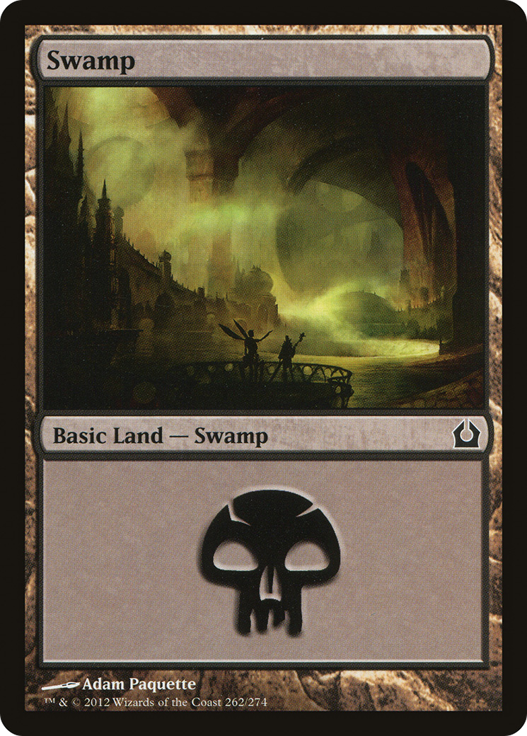 Swamp (262) [Return to Ravnica] Foil