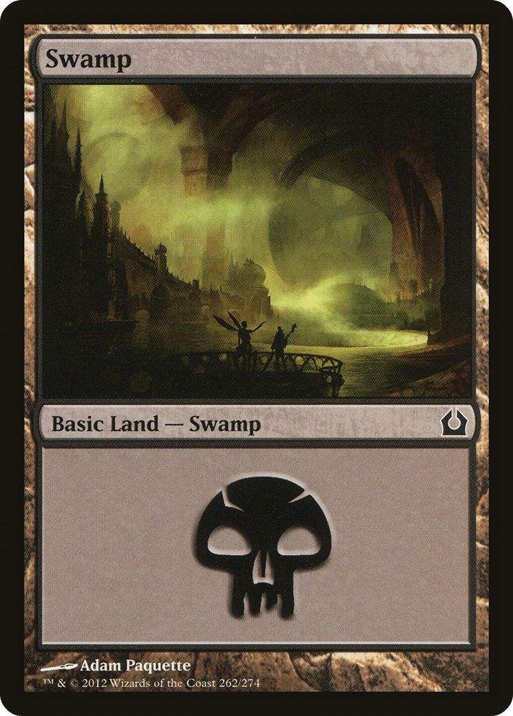 Swamp (262) [Return to Ravnica] Foil