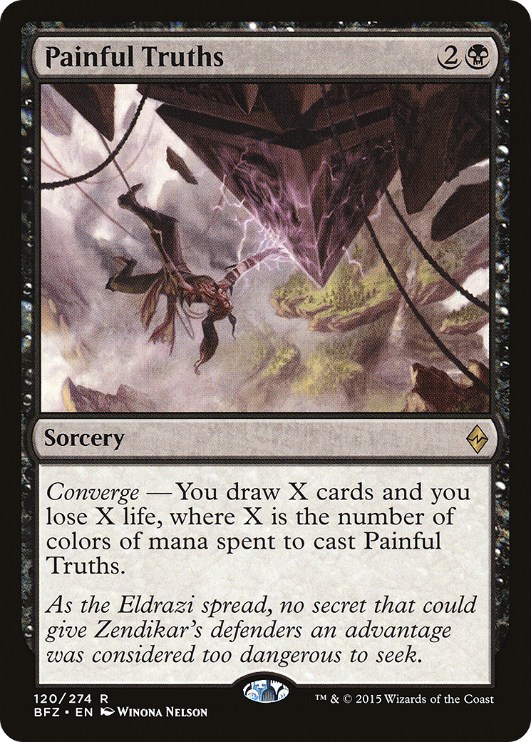 Painful Truths [Battle for Zendikar] Foil