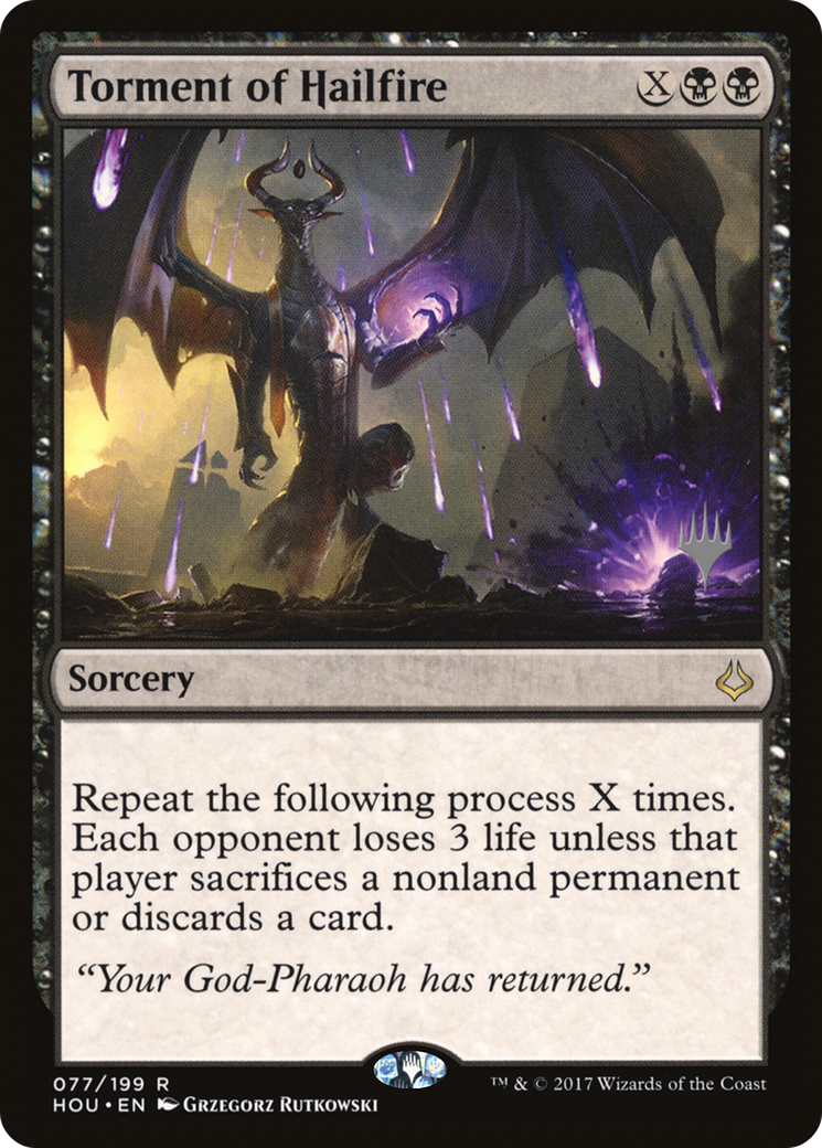 Torment of Hailfire (Promo Pack) [Dungeons & Dragons: Adventures in the Forgotten Realms Promos] Foil