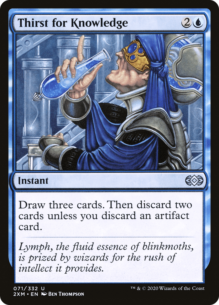 Thirst for Knowledge [Double Masters] Foil