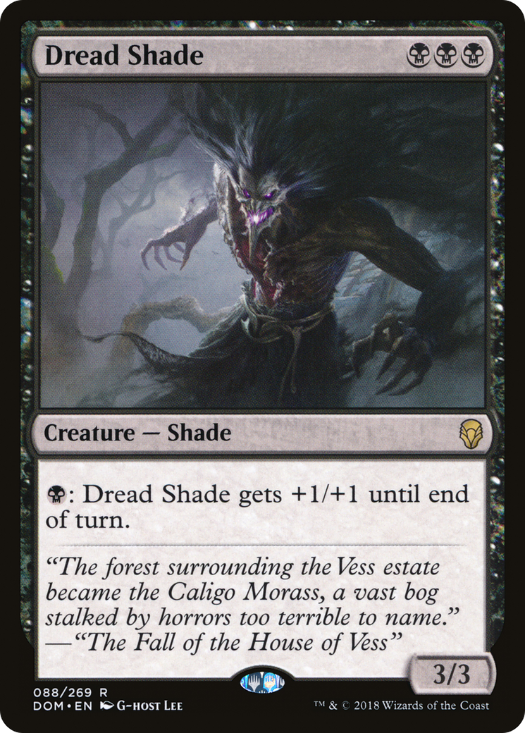 Dread Shade [Dominaria] Foil