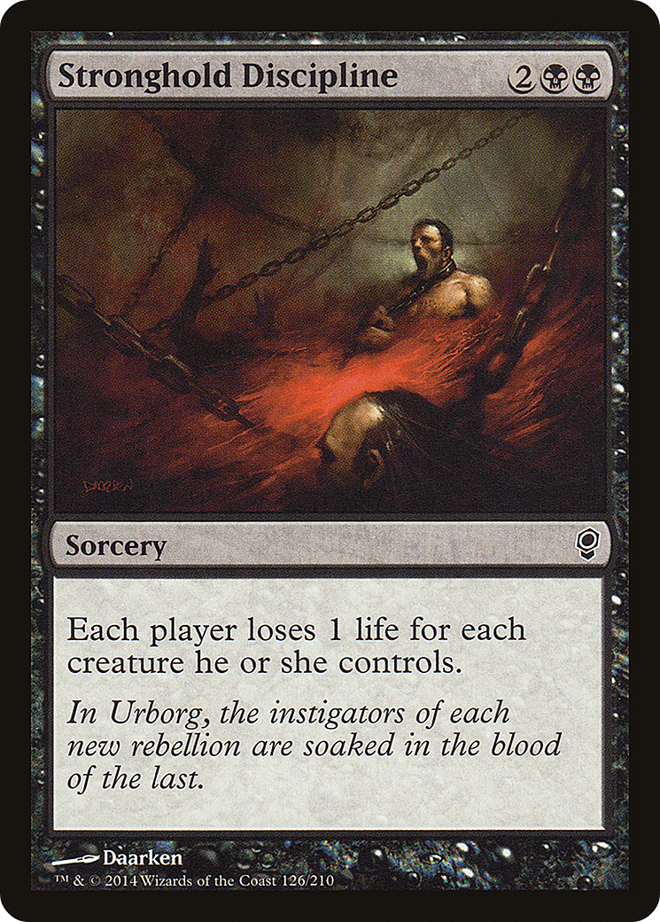 Stronghold Discipline [Conspiracy] Foil