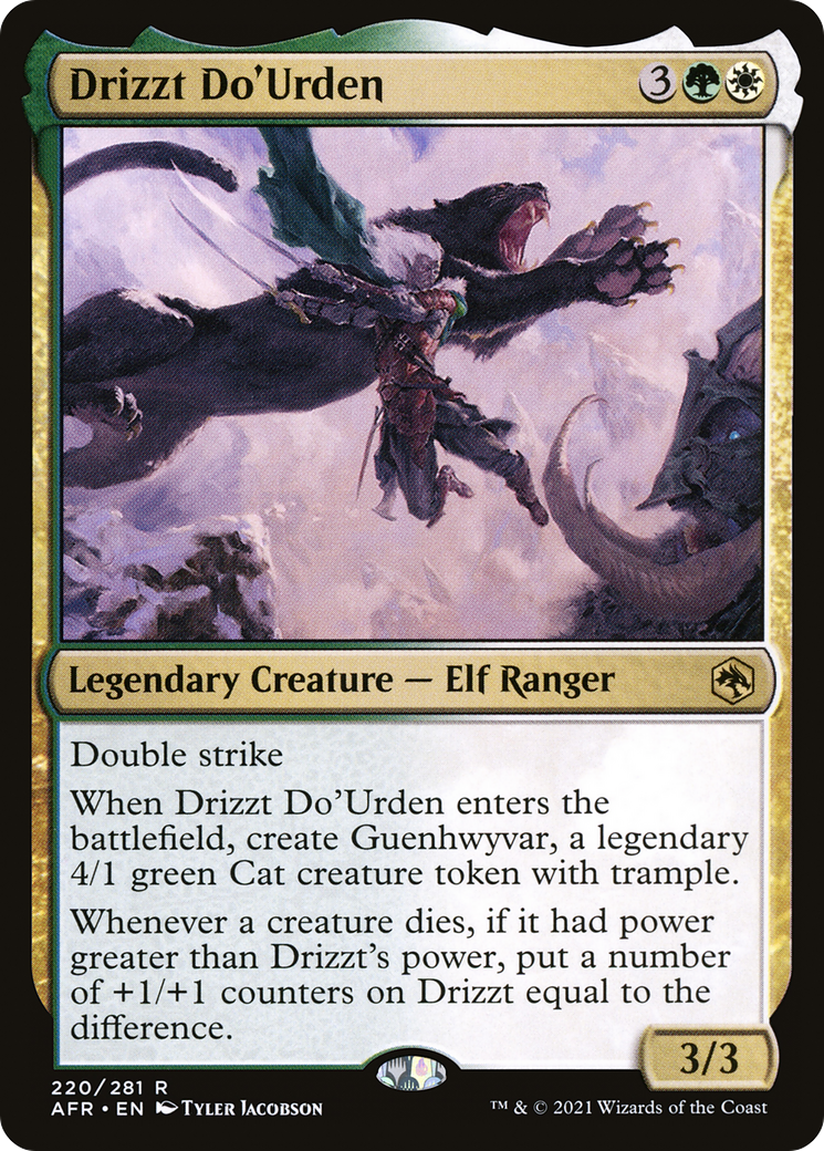 Drizzt Do'Urden [Dungeons & Dragons: Adventures in the Forgotten Realms] Foil