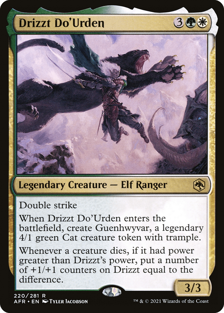 Drizzt Do'Urden [Dungeons & Dragons: Adventures in the Forgotten Realms] Foil