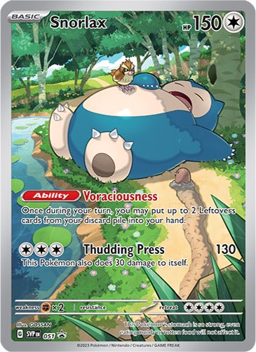Snorlax 051- SV Scarlet & Violet Promo Cards Holofoil
