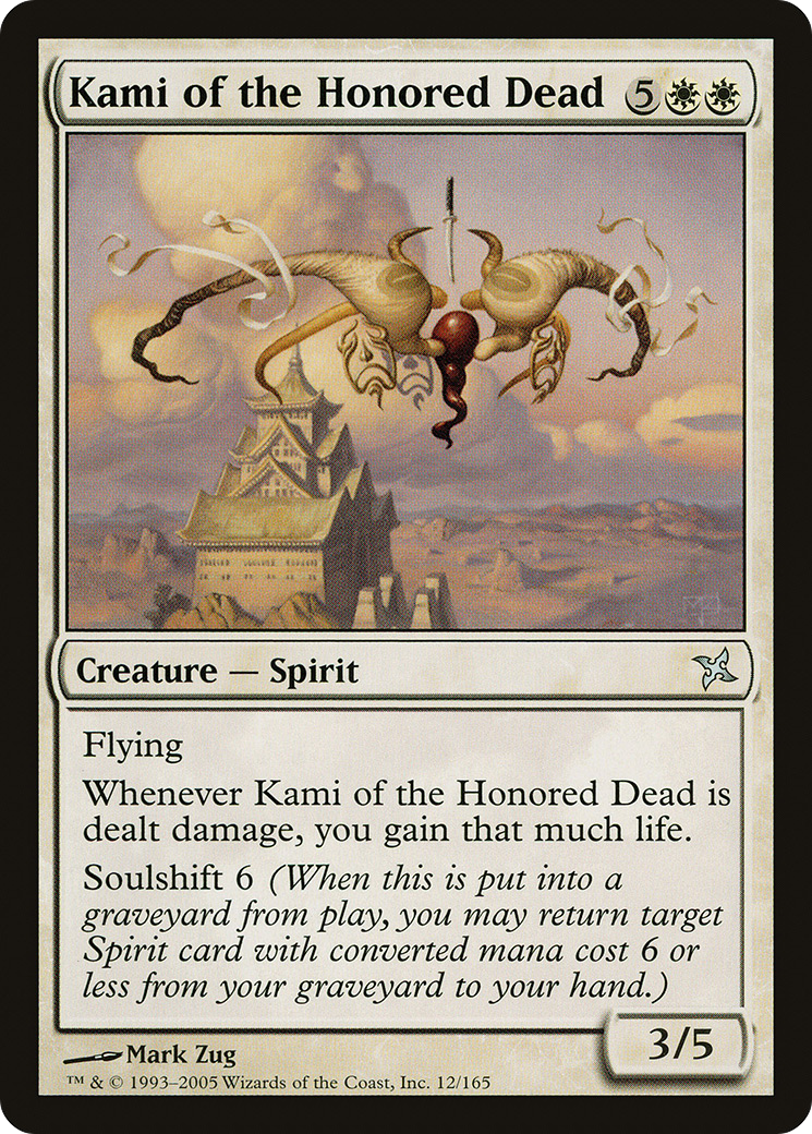 Kami of the Honored Dead [Betrayers of Kamigawa] Foil