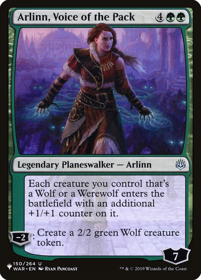 Arlinn, Voice of the Pack |  (WAR-150) [The List]