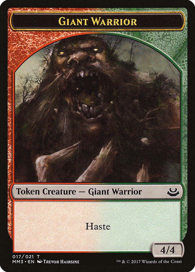 Giant Warrior 17/21 (Modern Masters 2017) 