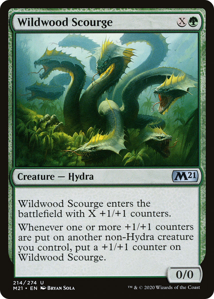 Wildwood Scourge [Core Set 2021] Foil