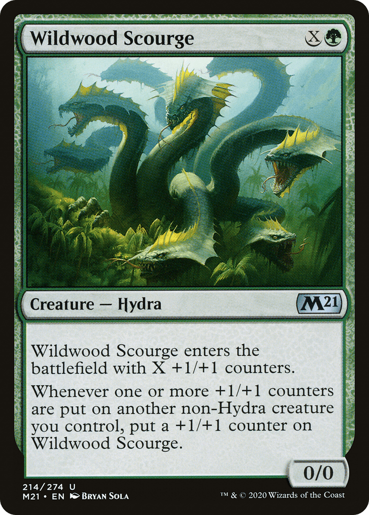 Wildwood Scourge [Core Set 2021] Foil