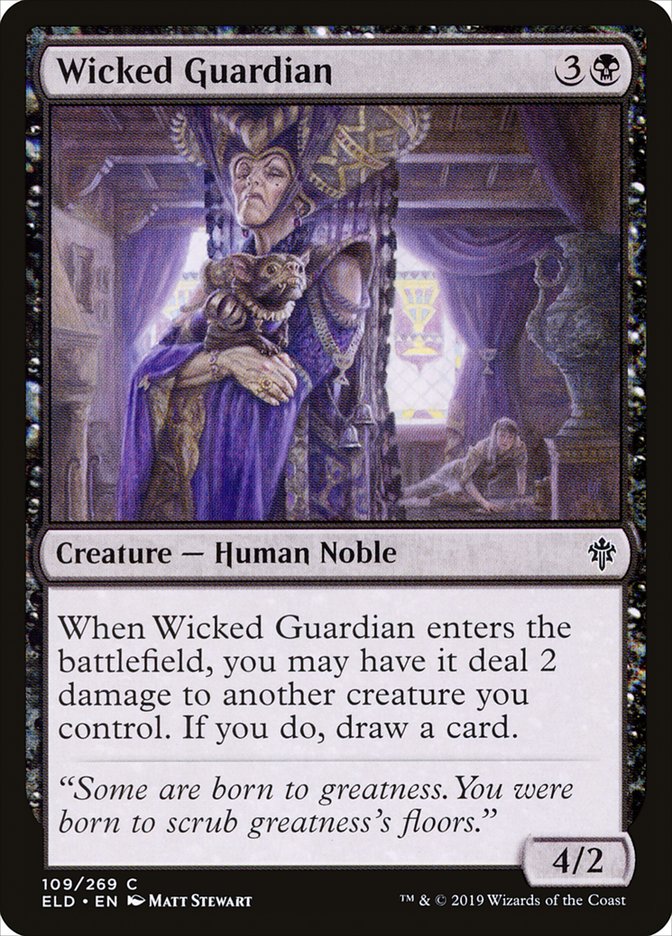 Wicked Guardian 109/269 (Throne of Eldraine) 