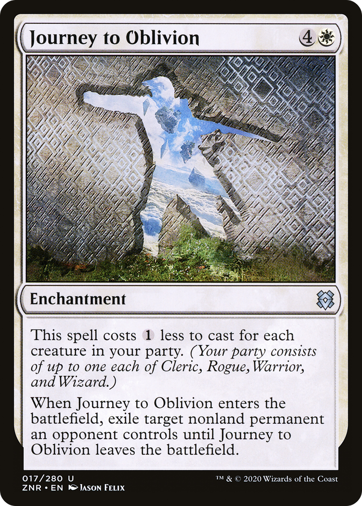 Journey to Oblivion [Zendikar Rising] Foil