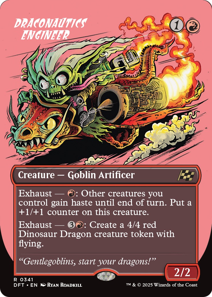 Draconautics Engineer |  Foil (341) [Aetherdrift]