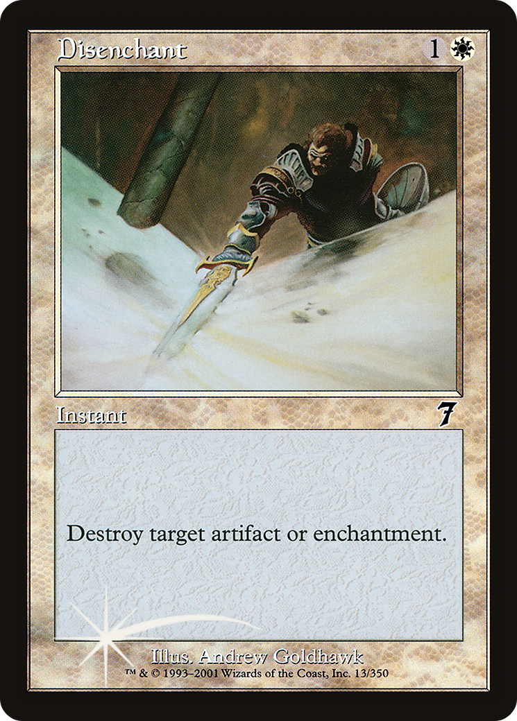 Disenchant [Seventh Edition] Foil