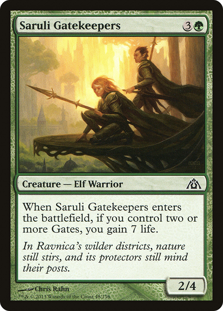 Saruli Gatekeepers [Dragon's Maze] Foil