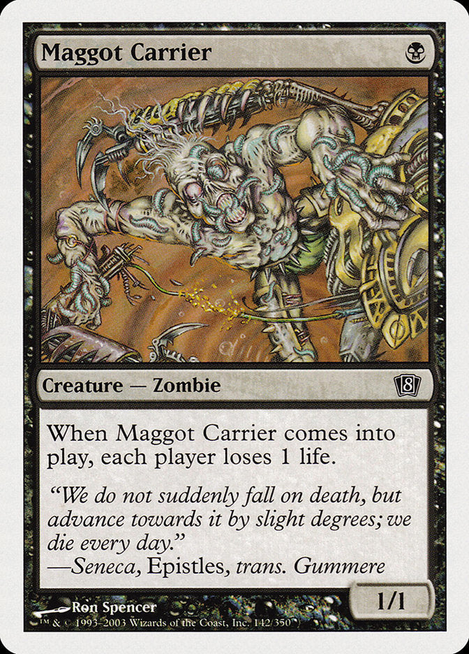 Maggot Carrier 142/350 (8th Edition) 