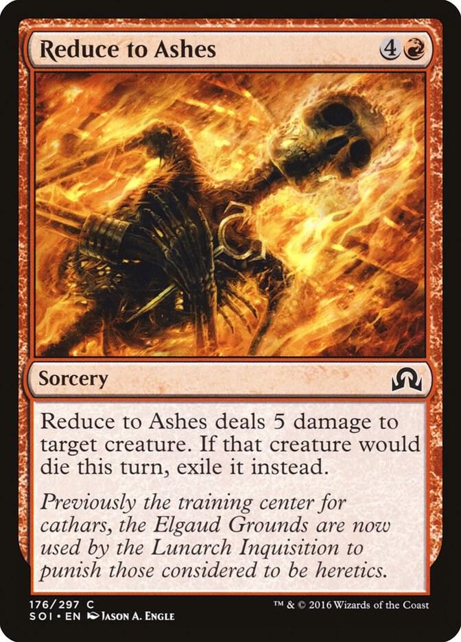 Reduce to Ashes 176/297 (Shadows over Innistrad) 