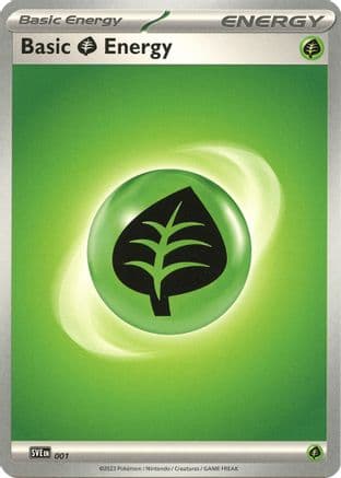 Basic Grass Energy 001- SVE Scarlet & Violet Energies