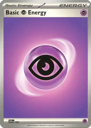 Basic Psychic Energy 005- SVE Scarlet & Violet Energies