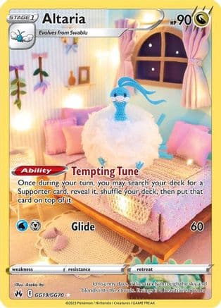 Altaria GG19/70 - SWSH Crown Zenith Galarian Gallery Holofoil