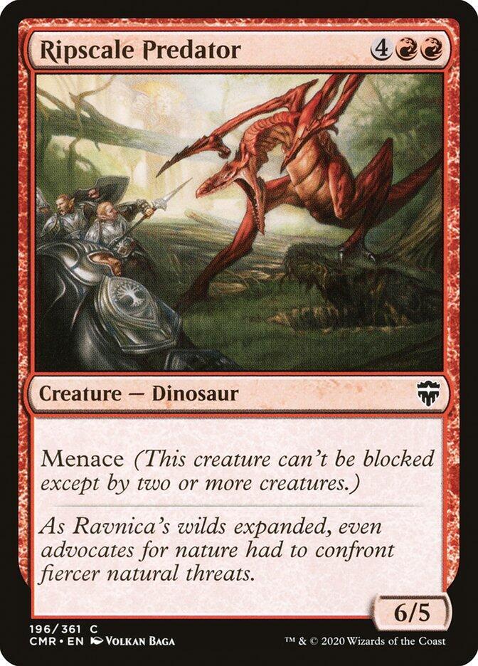 Ripscale Predator 196 (Commander Legends)  - Foil