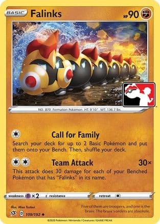 Falinks 109- Prize Pack Series Cards Holofoil