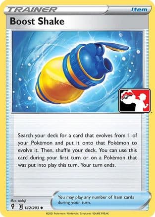 Boost Shake 142- Prize Pack Series Cards