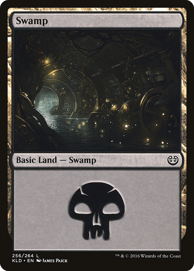 Swamp (256) [Kaladesh] Foil