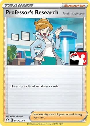 Professor's Research (Professor Juniper) 60- Prize Pack Series Cards Holofoil